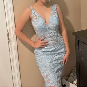 JOVANI brand, light blue color, size 02